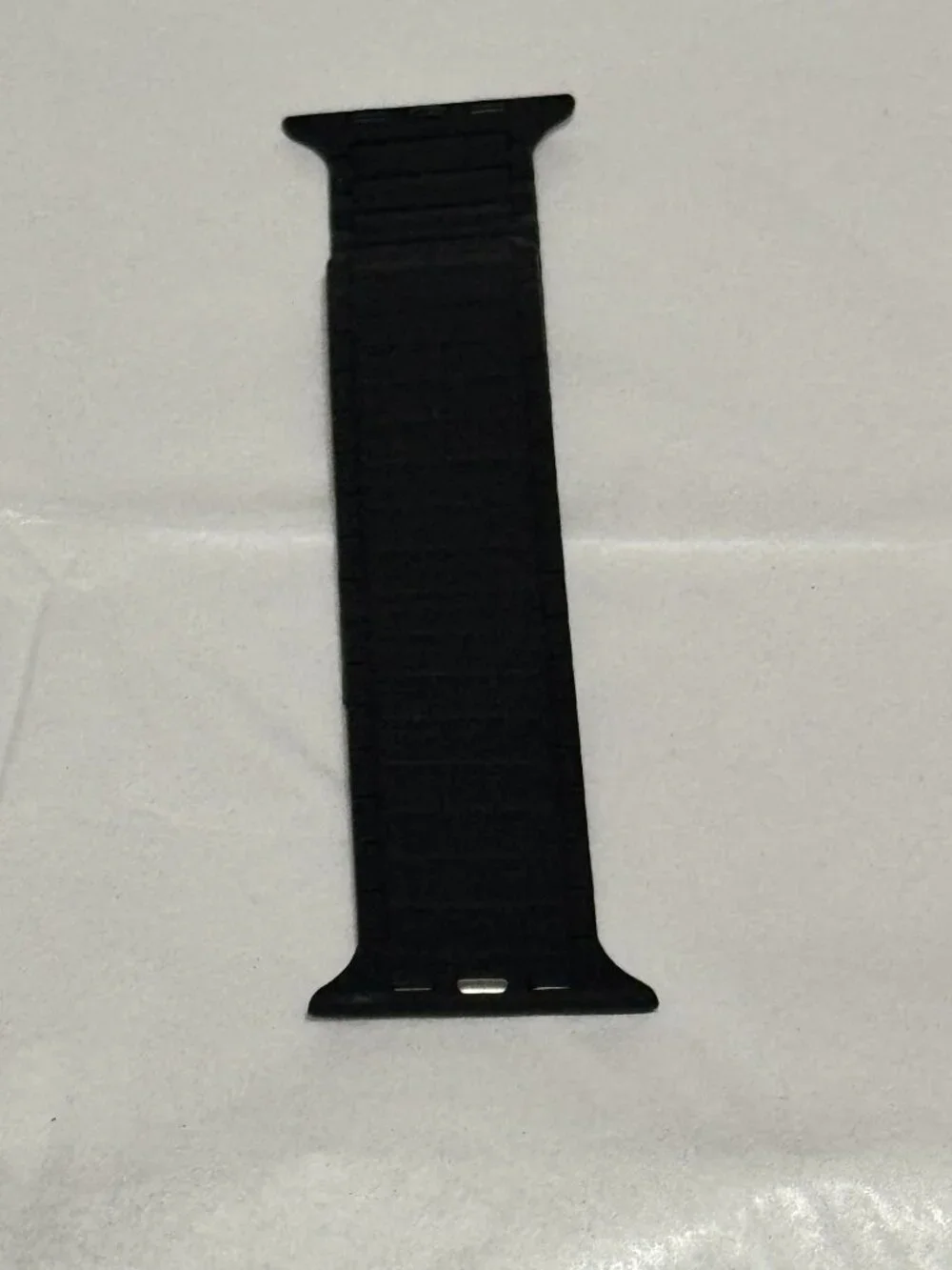 Apple Watch Ultra 2 Band Compatible Silicone Magnetic Link Strap Black